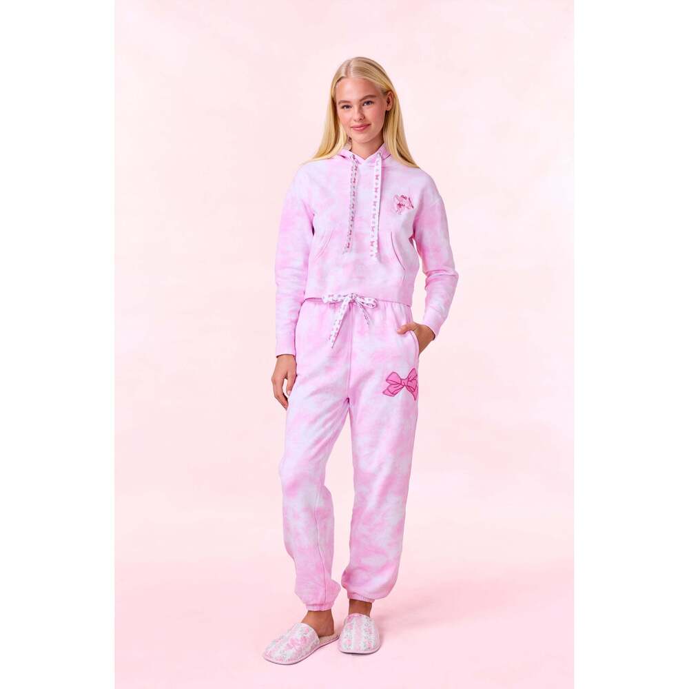 Disco Bow Cropped Hoodie - LoveShackFancy and Roller Rabbit